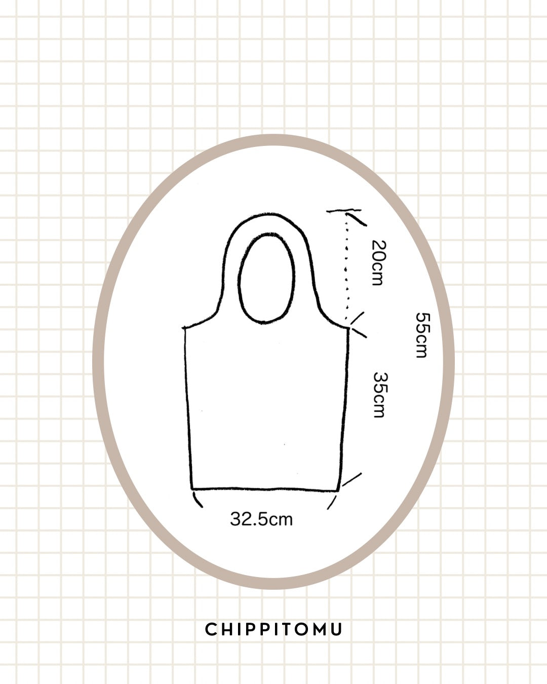 イグアナのクリアトートバッグ
