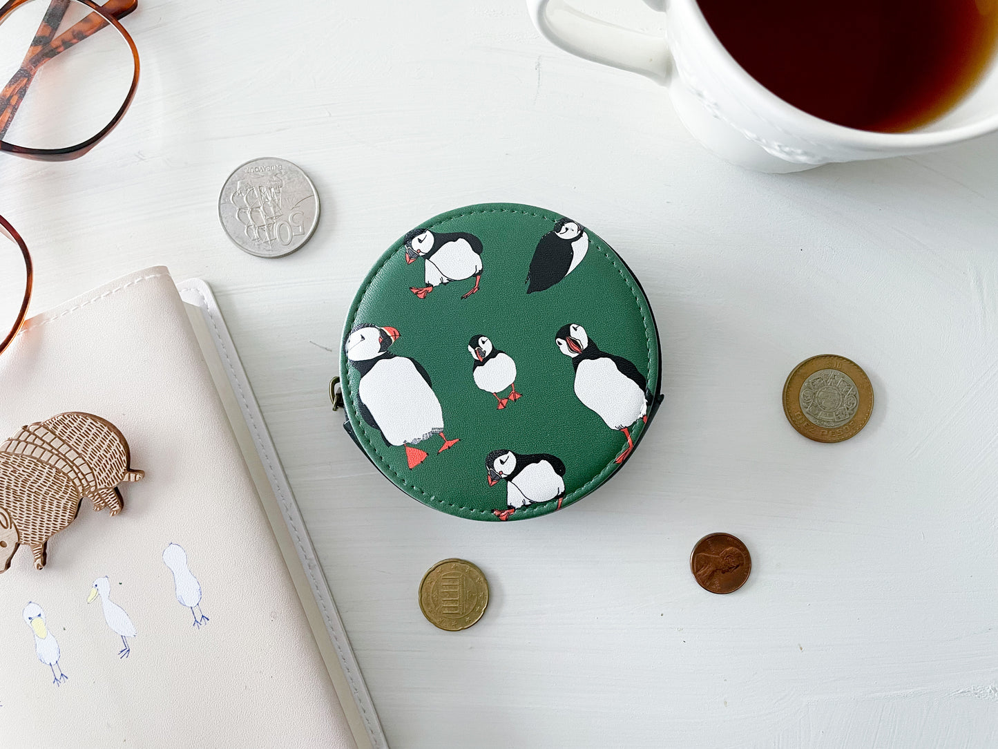 ツノメドリくんのコインケース