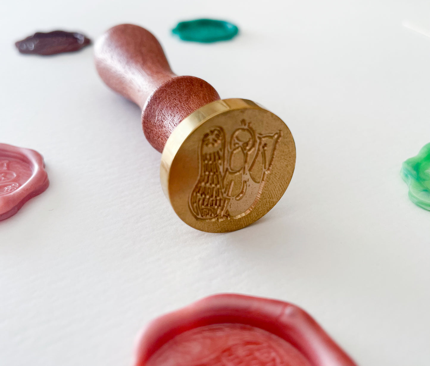 【期間限定】無の動物たちのシーリングスタンプ