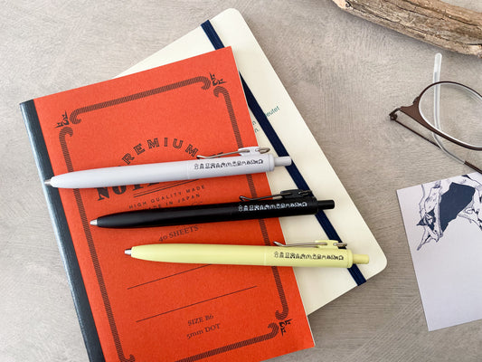 【3本セット】無の動物たちのシンプルなボールペン