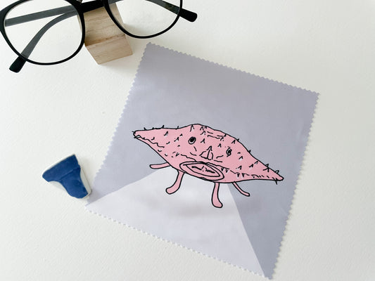 アカグツくんのメガネふき