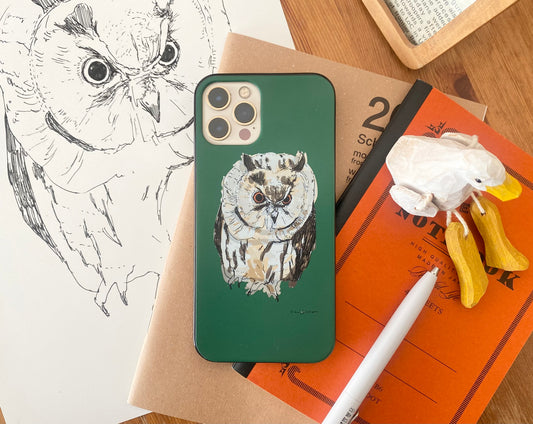 トラフズクのスマホケース