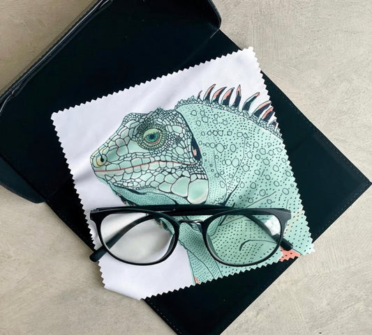 イグアナさんのメガネふき