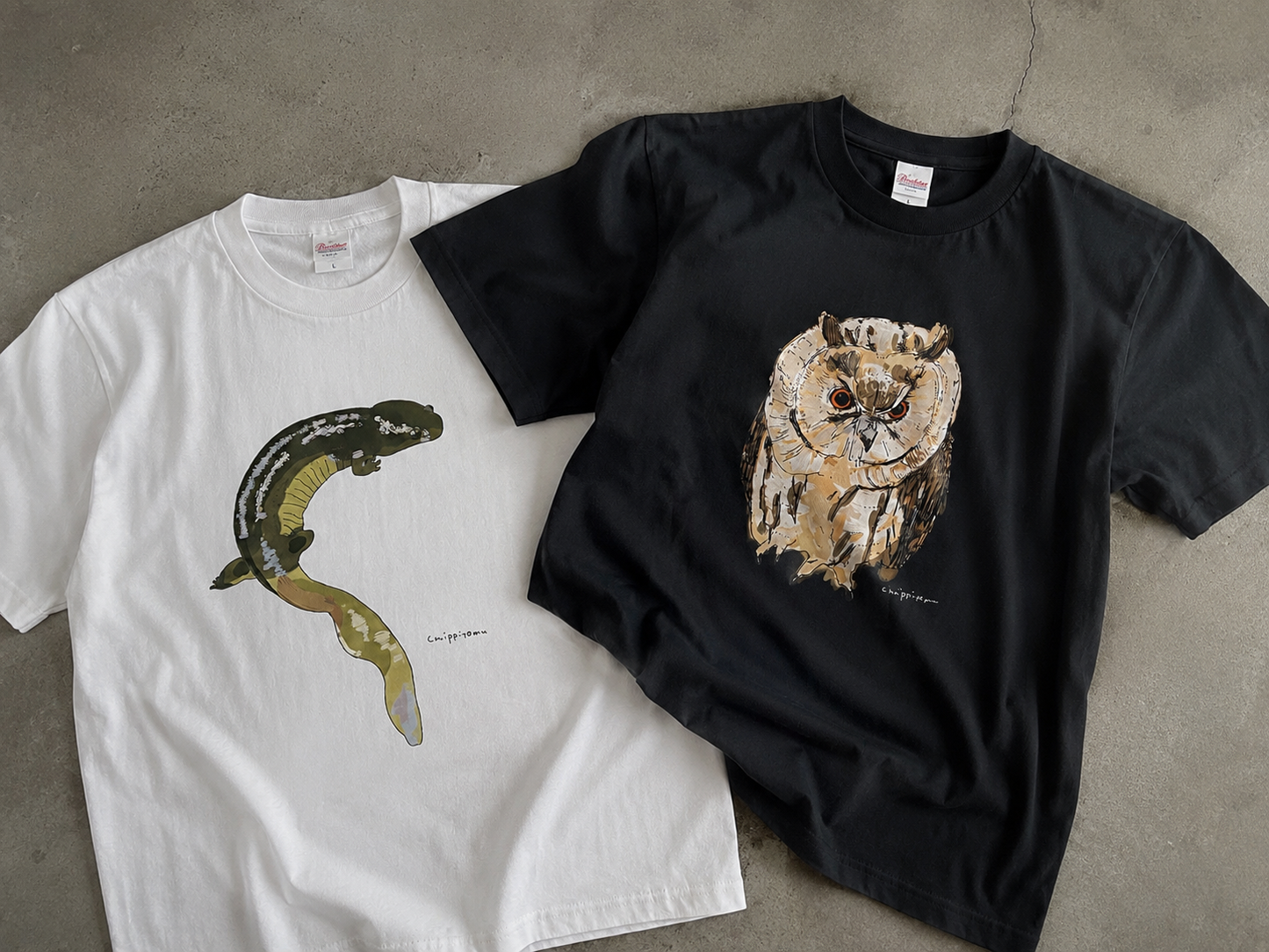 カスミサンショウウウオのTシャツ