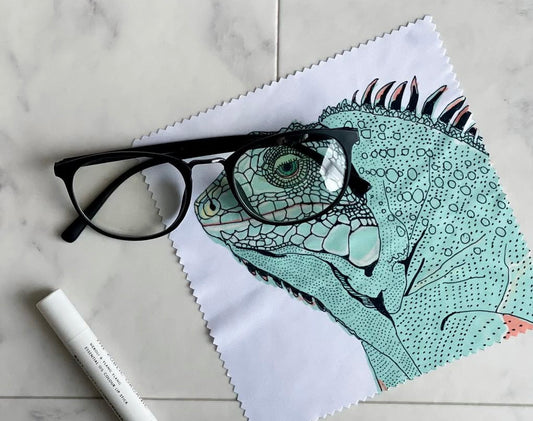 イグアナさんのメガネふき