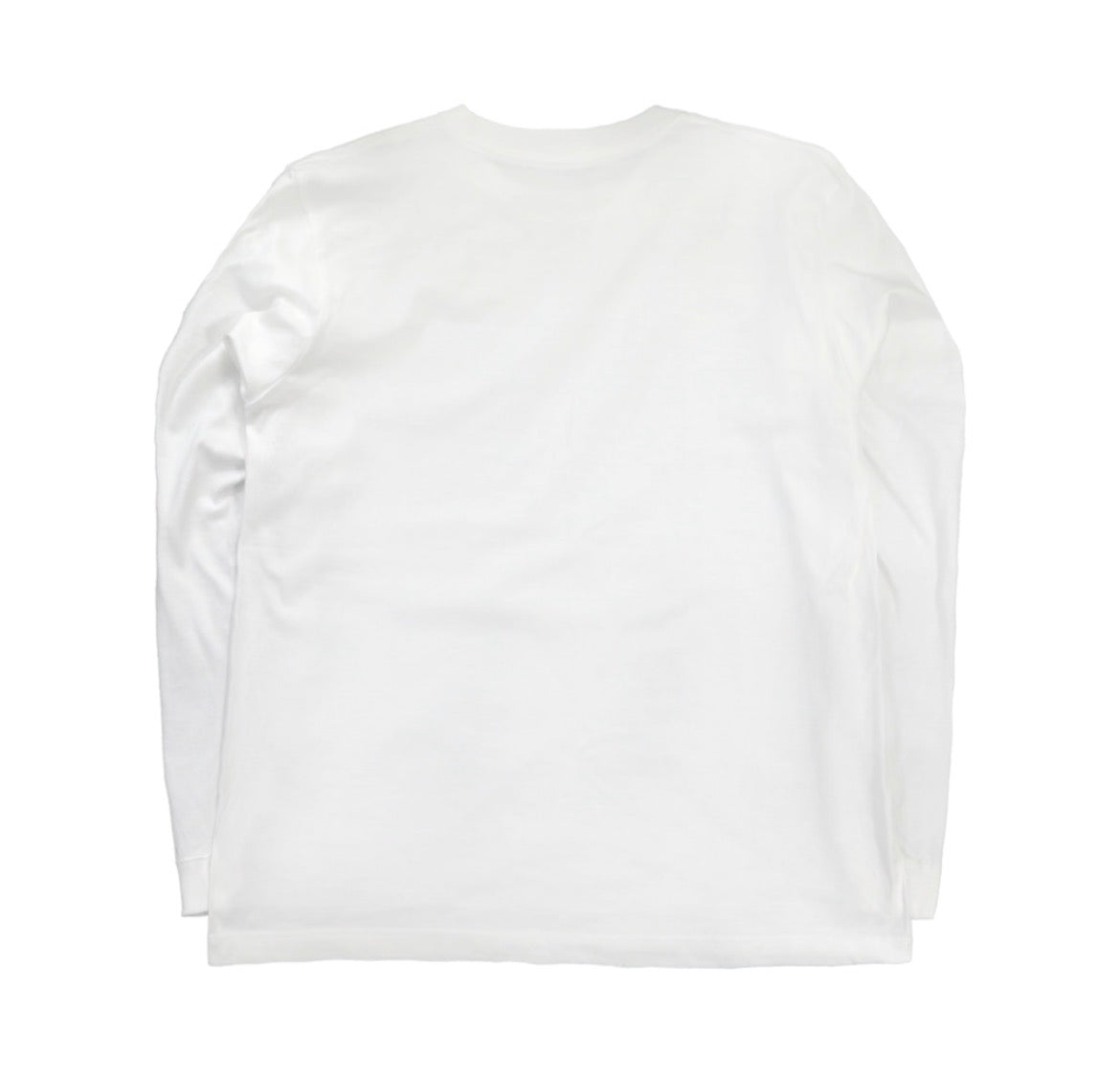 なでなでハシビロコウのロングスリーブTシャツ