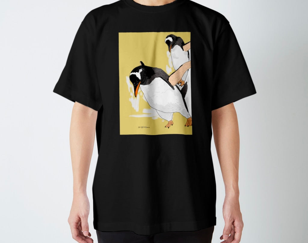 ジェンツーペンギンのTシャツ